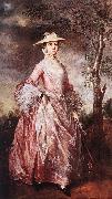 GAINSBOROUGH, Thomas Mary, Countess of Howe sd Spain oil painting reproduction